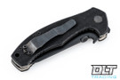 Emerson Mini Roadhouse - Black Blade - Partially Serrated