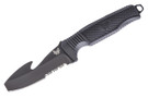 Benchmade 112SBK-BLK H2O Fixed Blade diving knife, all black. 