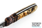 W.A Surls Nomad - Ram's Horn - Black Liners - Copper & Rawhide Wrap