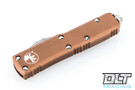 Microtech 231-4TA UTX-85 S/E - Tan Handle - Contoured - Satin Blade