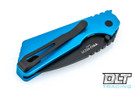 Pro-Tech Strider PT - Black Blade - Blue Aluminum