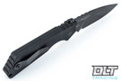 Pro-Tech Strider SnG - Black Handle - Black Blade - Sharkskin Finish