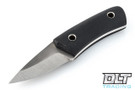 Cumming Bladeworks Dress Necker - Black Canvas Micarta