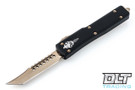Microtech 419-13 UTX-70 S/E - Black Handle - Bronze Blade