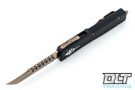 Microtech 419-13 UTX-70 S/E - Black Handle - Bronze Blade