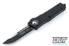 Microtech 143-1T Combat Troodon Tactical S/E - Black Handle - Black Blade
