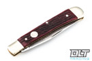 Boker Trapper - Red Jigged Bone - Single Blade