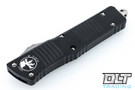 Microtech 144-4 Combat Troodon T/E - Black Handle - Satin Blade