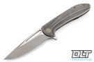 We Knife 615G - Grey Handle - Two Tone Blade