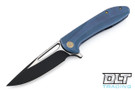 We Knife 615C - Blue Handle - Two Tone Blade