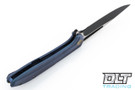 We Knife 615C - Blue Handle - Two Tone Blade