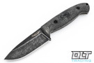 Bradford Guardian 4.5 3V - 3D Black Micarta - Saber Grind - Nimbus Finish