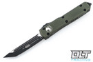Microtech 123-1OD Ultratech T/E - Green Handle - Black Blade