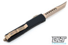 Microtech 119-13GTOD Ultratech Hellhound - Green G-10 Handle - Bronze Blade