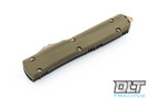 Microtech 119-13GTOD Ultratech Hellhound - Green G-10 Handle - Bronze Blade