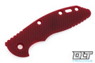 Hinderer 3.5" XM-18 Textured Red G-10 Scale
