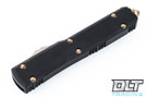 Microtech 123-13GTBK Ultratech T/E - Black G-10 Handle - Bronze Blade