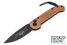Microtech 135-1TA LUDT - Tan Handle - Black Blade