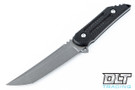 Jake Hoback Kwaiback Fixed Blade - Carbon Fiber - Sandblasted