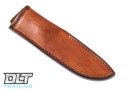 Zieba Hunter - Orange Maple - Blue Liners - Leather Sheath - #4