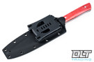 Zieba Guacho - Red Maple - Black Liners - Kydex Sheath - #3