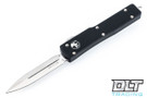 Microtech 147-4 UTX-70 D/E - Black Handle - Satin Blade