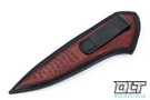 Marcos Bonamino Fixed Blade Hunter - Black Linen Micarta - #1