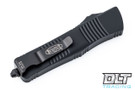 Microtech 139-2T Troodon Tactical S/E - Black Handle - Black Blade - Partial Serrations