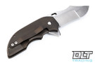 Red Horse War Pig - Two-Tone Blade - Anodized Handle - Polished Choil