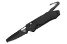 Benchmade 365BK Outlast rescue tool with dual blades - S30V drop point & 3V serrated. OPTION lock, glass breaker, rescue hook. Discontinued model.