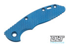 Hinderer 3" XM-18 Textured Titanium Handle Scale - Battle Blue