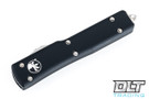 Microtech 148-1 UTX-70 S/E - Black Handle - Black Blade