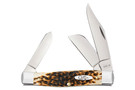Case Large Stockman Amber Bone