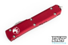 Microtech 122-4RD Ultratech D/E - Red Handle - Satin Blade Microtech 122-4RD Ultratech D/E - Red Handle - Satin Blade