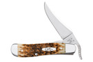 Case Russlock Amber Bone Pocket Knife