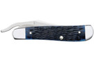 Case Russlock Navy Blue Bone Pocket Knife