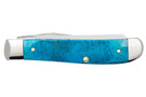 Case Mini Trapper Caribbean Blue Sawcut Jigged Bone