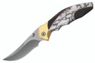 Buck 419 White Buffalo Folding Kalinga