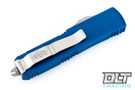 Microtech 232-4BL UTX-85 D/E - Blue Handle - Satin Blue
