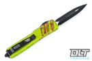 Microtech 122-1Z Ultratech D/E - Zombietech Handle - Contoured - Black Blade