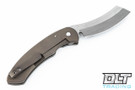 Red Horse Hell Razor - Bronze Titanium  - Two-Tone Finish Blade - #80014