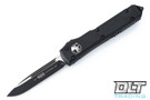 Microtech 121-1T Ultratech S/E - Black Handle  - Black Blade