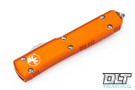 Microtech 123-10OR Ultratech T/E - Orange Handle  - Stonewash Blade