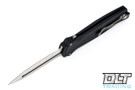 Pro-Tech Dark Angel - Black Handle - Stonewashed Blade