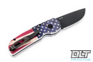 Pro-Tech Calmigo - Vintage Flag Handle - Black Blade