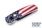 Pro-Tech Calmigo - Vintage Flag Handle - Black Blade