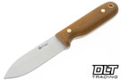 LT Wright Bushcrafter A2 - Saber - Natural Micarta - Matte Finish