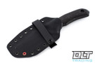 Skelton Bladeworks Hellraiser - Midnight Cerakote Blade - Carbon Fiber - Kydex Sheath