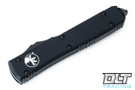 Microtech 121-2T Ultratech S/E Tactical - Black Handle  - Black Blade