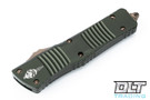 Microtech 219-13OD Combat Troodon Hellhound - Green Handle  - Bronze Blade